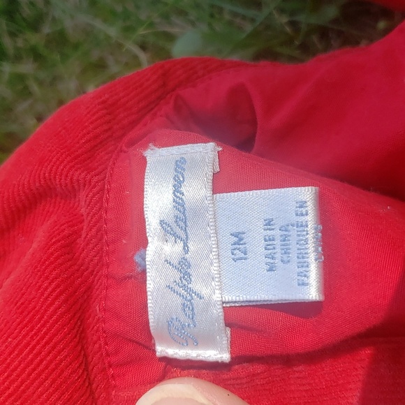 Red Ralph Lauren Dress - Picture 2 of 3